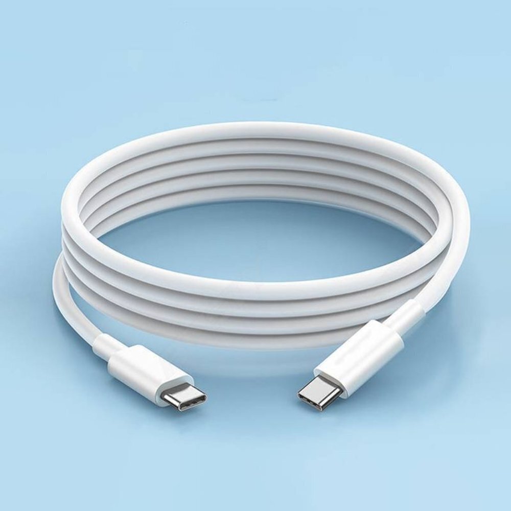 White USB C to Lightning Cable Cord